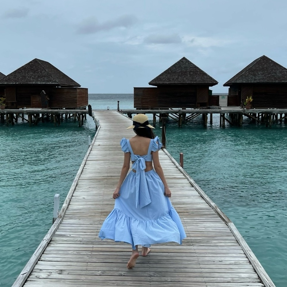 Blue Maxi FREESIZE